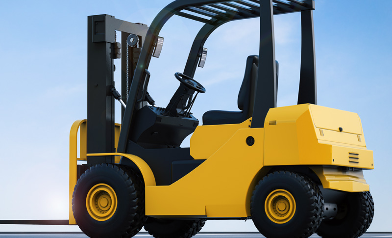 GPS intelligent forklift lithium battery