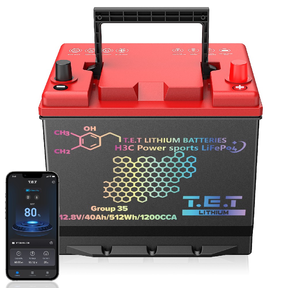 T.E.T REDBOX Automotive Lithium Battery